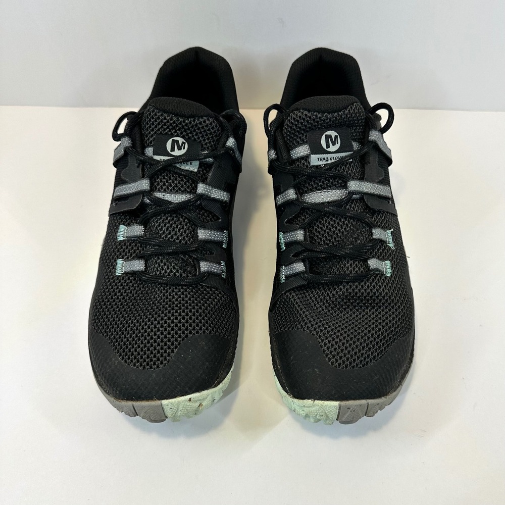 Merrell Trail Glove 6 Womens 9 Black Barefoot Running Shoes J135384 Vibram